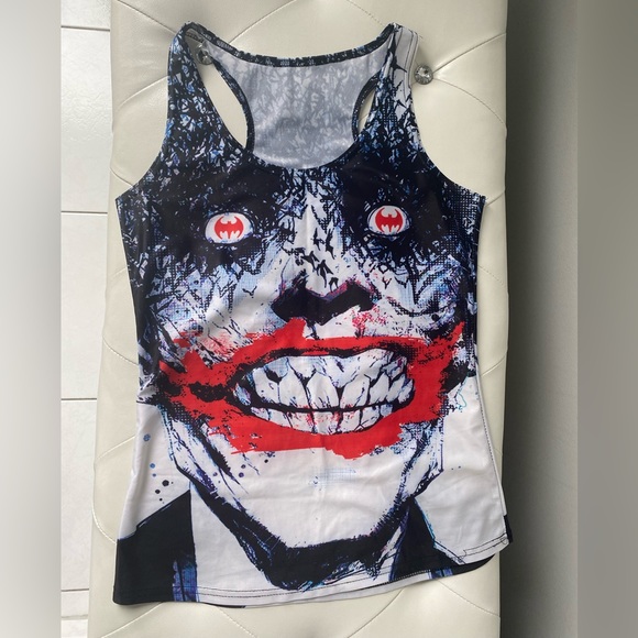 Joker print sleeveless camisole top π€π€β€οΈ - Picture 4 of 5